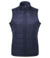PR815 Premier Ladies Recyclight® Padded Gilet Navy colour image